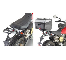 Givi Стелаж kufra центрального Monolock Fantic Caballero Scrambler 125-250-500 2018-2022 Чорний