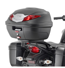 Givi, Стелаж kufra центрального Monolock, Багажник для HONDA CB 125 F, 2015-2019, Чорний