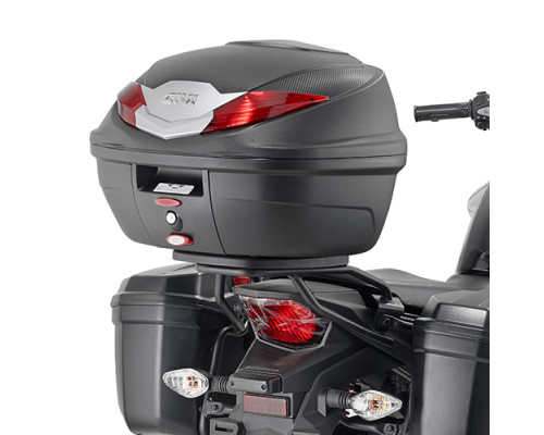 Givi, Стелаж kufra центрального Monolock, Багажник для HONDA CB 125 F, 2015-2019, Чорний