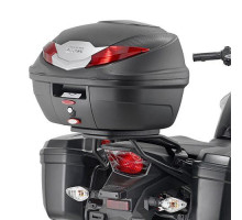 Givi, Стелаж kufra центрального Monolock, Багажник для HONDA CB 125 F, 2015-2019, Чорний
