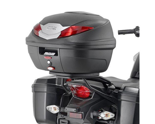Givi, Стелаж kufra центрального Monolock, Багажник для HONDA CB 125 F, 2015-2019, Чорний