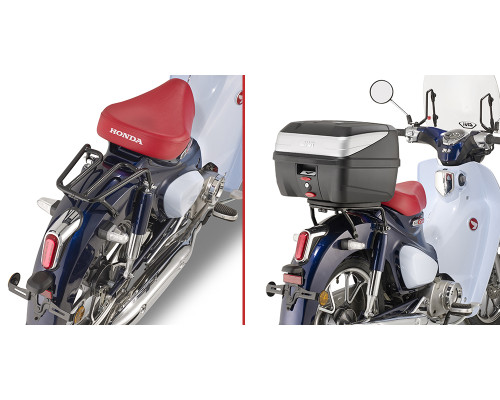 Givi, Стелаж kufra центрального Monolock, для HONDA Super Cub C125 (18-19), чорний