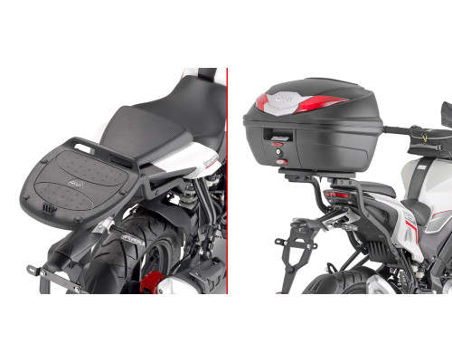 Givi RKF 125 Стелаж для центрального кофра Monolock Без плити 18-20 Чорний