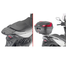Givi, Стелаж kufra центрального Monolock, для Kymco AgiliЗАДНІ300 R16, 2019-2020, чорний