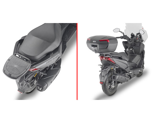 Givi Dink R 125 > 150 (23) Стелаж для центрального кофра Monolock без плити чорний