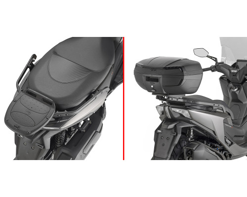 Givi Стелаж kufra центрального Monolock Kymco Downtown 350 GT 24 чорний