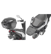 Givi KRV 200 Стелаж для центрального кофра Monolock Без плити 2023 Чорний