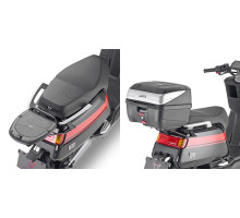Givi Niu NQI 19-22 Стійка для центрального кофра Monolock Чорний