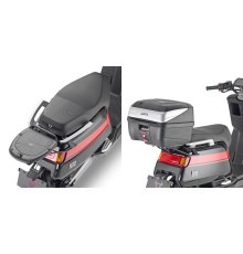 Givi Niu NQI 19-22 Стійка для центрального кофра Monolock Чорний