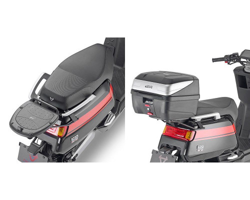 Givi Niu NQI 19-22 Стійка для центрального кофра Monolock Чорний