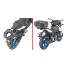 Givi GSX-8S Стелаж для центрального кофра Monolock без плити для Suzuki 2023 Чорний