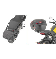 Givi Voge 350AC (23-24) Стійка для центрального кофра Monolock Без плити Чорний