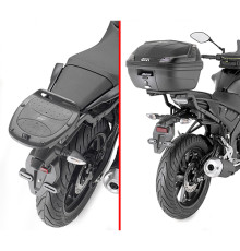 Givi MT 125 Стелаж для центрального кофра Monolock 2020-2022 Чорний
