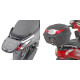 Givi Стелаж для центрального кофра Monolock без плити YAMAHA D’elight 125 2017-2018 чорний