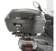 Givi, Стелаж kufra центрального Monolock, для YAMAHA TriciЗАДНІ125, без плити, 2014-2015, чорний