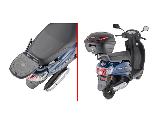 Givi Стелаж kufra центрального Monolock для Suzuki Address 125 (23) чорний