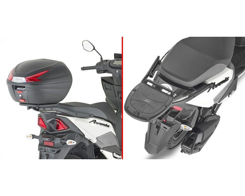 Givi Стелаж kufra центрального Monolock для Suzuki Avenis 125 (23) чорний