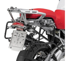 Givi, Стелаж kufra центрального, Алюмінієва Плита Monokey, BMW R 1200 GS, 2007-2012, Чорний