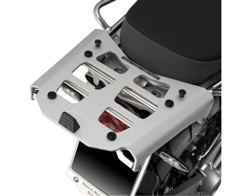 Givi, Стелаж kufra центрального, алюмінієва плита Monokey, BMW R 1200 GS Adventure, 2006-2013, сріблястий