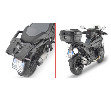 Givi, Стелаж для центрального кофра, алюмінієва плита Monokey, BMW R 1300 GS, 2024, сріблястий