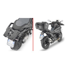 Givi, Стелаж для центрального кофра, алюмінієва плита Monokey, BMW R 1300 GS, 2024, сріблястий