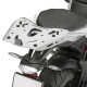 Givi S 1000 XR Стійка для центрального кофра з алюмінієвою пластиною Monokey 2015 Чорний