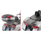 Givi GL1800 Gold Wing 2018-2022 Стелаж для центрального кофра з алюмінієвою пластиною Monokey чорний