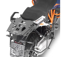 Givi 1290 Super Adventure Стелаж для центрального кофра з алюмінієвою пластиною Monokey KTM 2021 Чорний