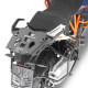 Givi 1290 Super Adventure Стелаж для центрального кофра з алюмінієвою пластиною Monokey KTM 2021 Чорний