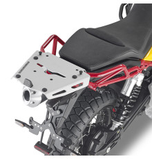 Givi V85 TT Стійка для центрального кофра з алюмінієвою пластиною Monokey для Moto Guzzi 2019 Чорний