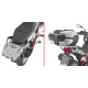 Givi, Стелаж kufra центрального, алюмінієва плита Monokey, Moto Guzzi V85TT, 24, чорний