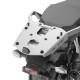 Givi Стелаж kufра центрального з алюмінієвою пластиною monokey для Suzuki DL 650 / 1000 (17-20) чорний