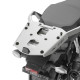 Givi Стелаж kufра центрального з алюмінієвою пластиною monokey для Suzuki DL 650 / 1000 (17-20) чорний
