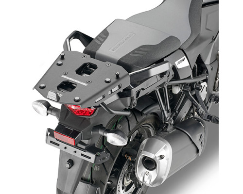 Givi Стелаж центрального кофра з алюмінієвою пластиною Monokey для Suzuki V-Strom 1050 2020 чорний