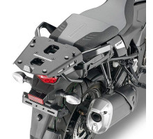 Givi Стелаж центрального кофра з алюмінієвою пластиною Monokey для Suzuki V-Strom 1050 2020 чорний