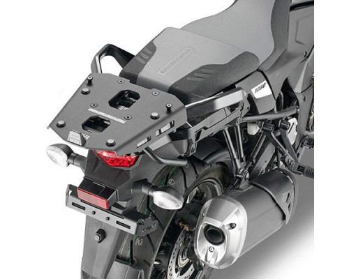 Givi Стелаж центрального кофра з алюмінієвою пластиною Monokey для Suzuki V-Strom 1050 2020 чорний
