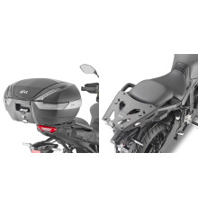 Givi, Стелаж для центрального кофра, алюмінієва плита Monokey, YAMAHA Tracer 9 (2021), сріблястий