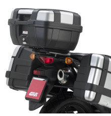 Givi DL 650 V-Strom L2-L3-L4 (11-16) Стелаж для центрального кофра з монокей плитою чорний