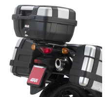 Givi DL 650 V-Strom L2-L3-L4 (11-16) Стелаж для центрального кофра з монокей плитою чорний