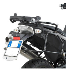 Givi, Стелаж для центрального кофра з монокей пластиною, для BMW F 650 GS / F 800 GS (08-11), чорний