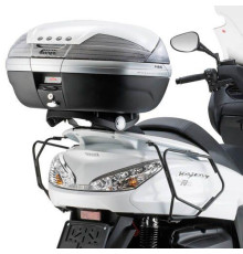 Givi, Стелаж для центрального кофра з пластиною Monokey, для YAMAHA MajesЗАДНІ400 (04-14), чорний