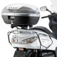 Givi, Стелаж для центрального кофра з пластиною Monokey, для YAMAHA MajesЗАДНІ400 (04-14), чорний