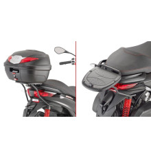 Givi Стелаж kufra центрального Monolock Piaggio MP3 Yourban 125-300 2011-2015 Чорний