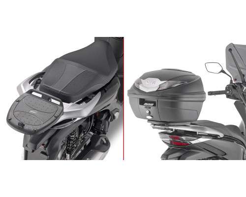 Givi SH 125-150 Стійка для центрального кофра з монолок-плитою 2020-2022 Чорний