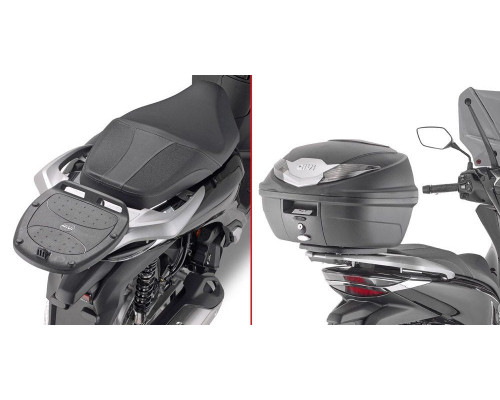 Givi SH 125-150 Стійка для центрального кофра з монолок-плитою 2020-2022 Чорний