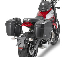 Givi, Стелаж для бокових кофрів Monokey, Ducati Scrambler 800, 2016-2017, чорний