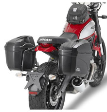 Givi, Стелаж для бокових кофрів Monokey, Ducati Scrambler 800, 2016-2017, чорний