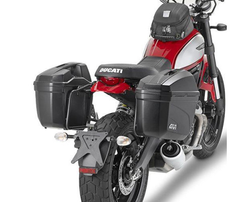 Givi, Стелаж для бокових кофрів Monokey, Ducati Scrambler 800, 2016-2017, чорний