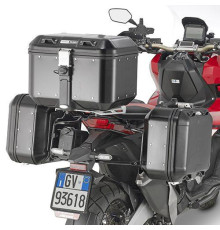Givi, Monokey, Стелаж для бокових кофрів, HONDA X-ADV 750, 2017, чорний
