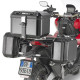 Givi, Monokey, Стелаж для бокових кофрів, HONDA X-ADV 750, 2017, чорний